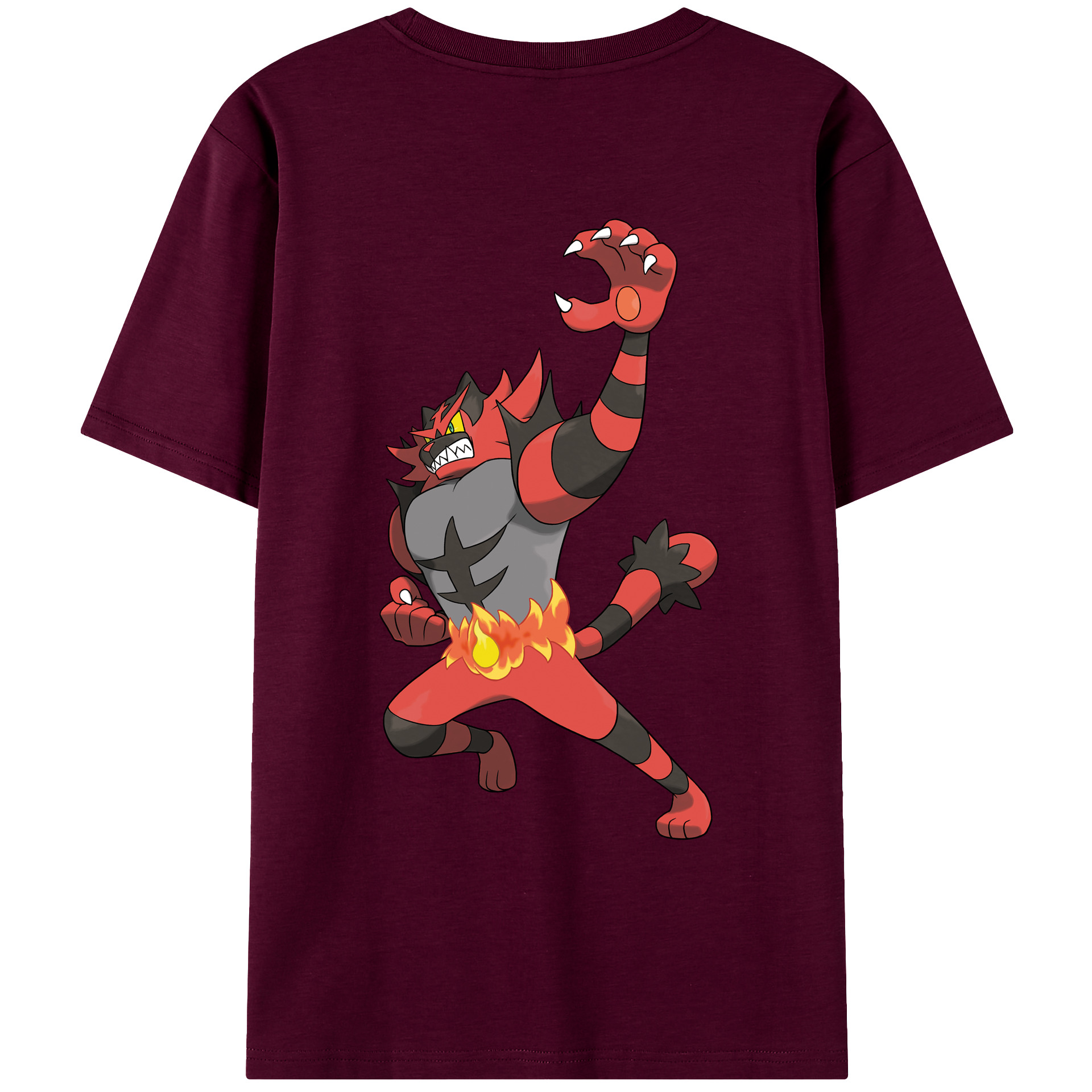 （画像用） ポケットモンスター Pokémon レディース半袖Tシャツ(バックプリント)
